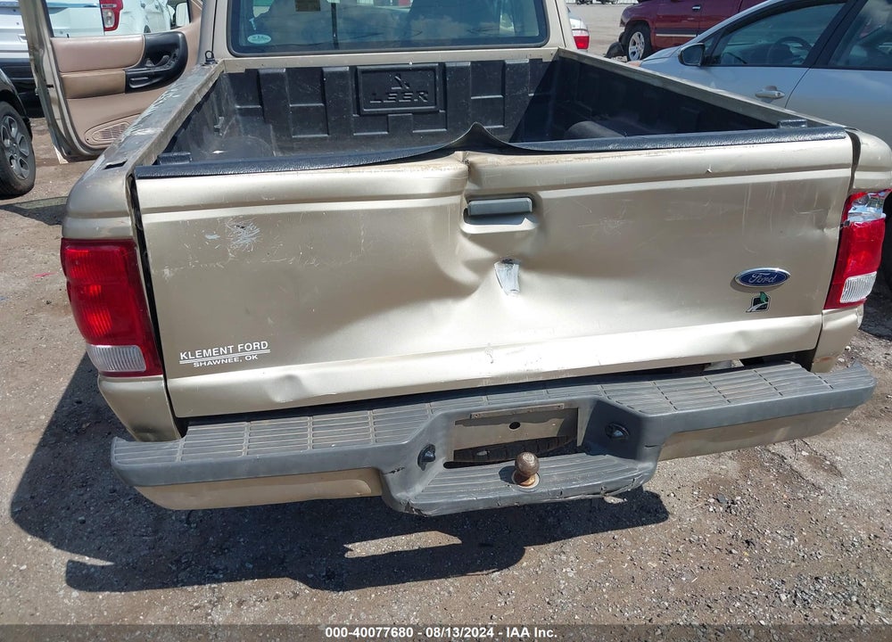 2000 FORD RANGER XL/XLT VIN: 1FTYR14V3YPB51597