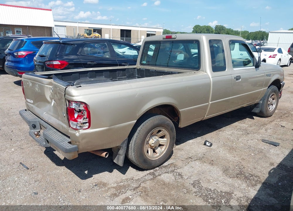 2000 FORD RANGER XL/XLT VIN: 1FTYR14V3YPB51597