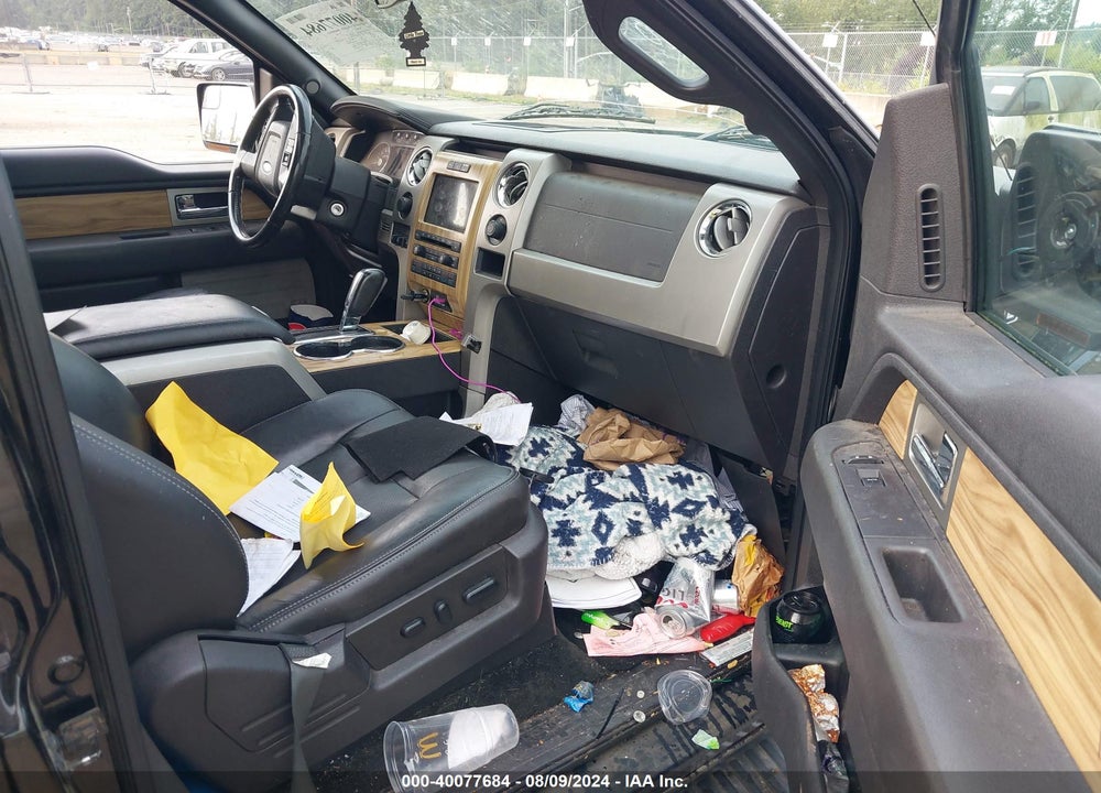 2011 FORD F-150 LARIAT VIN: 1FTFW1E60BFA22785