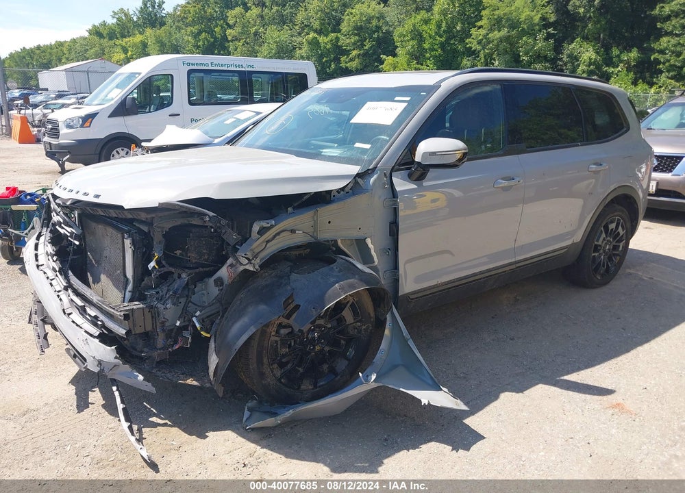 2022 KIA TELLURIDE SX VIN: 5XYP5DHC4NG318680
