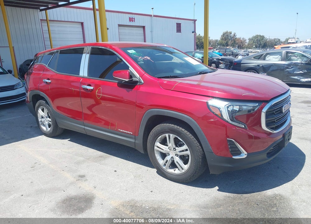 2018 GMC TERRAIN SLE VIN: 3GKALMEV0JL276758