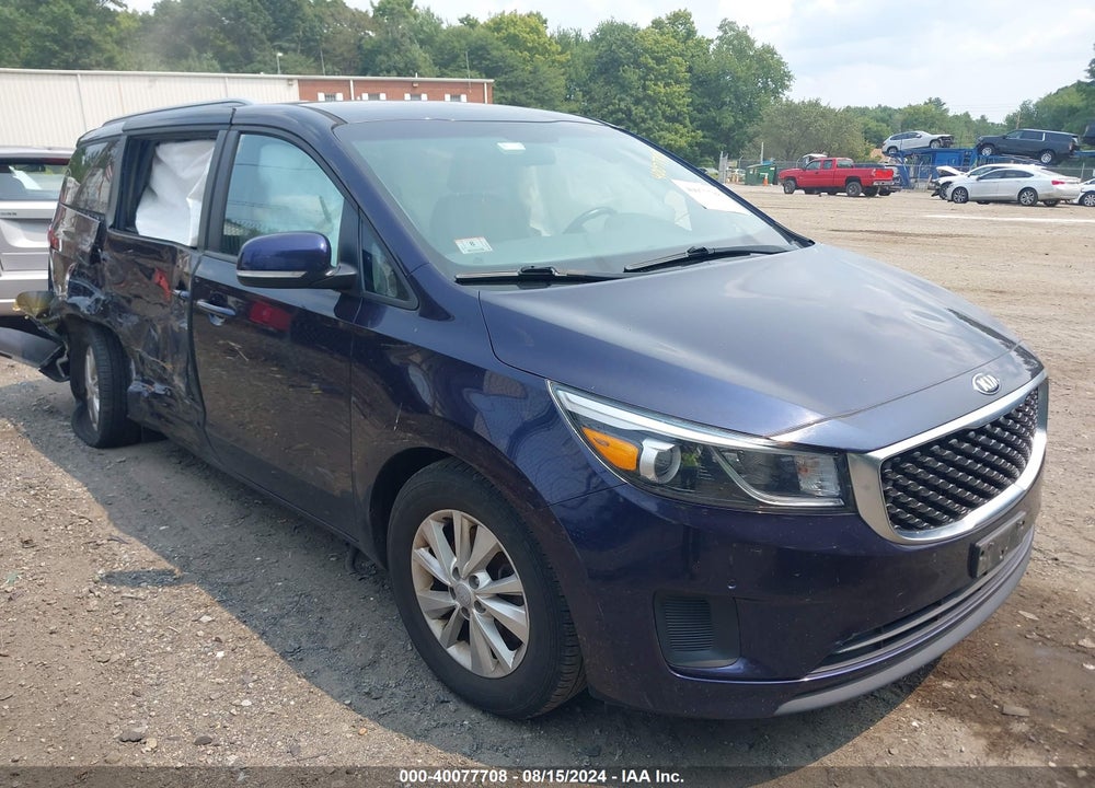 2018 KIA SEDONA LX VIN: KNDMB5C10J6350434