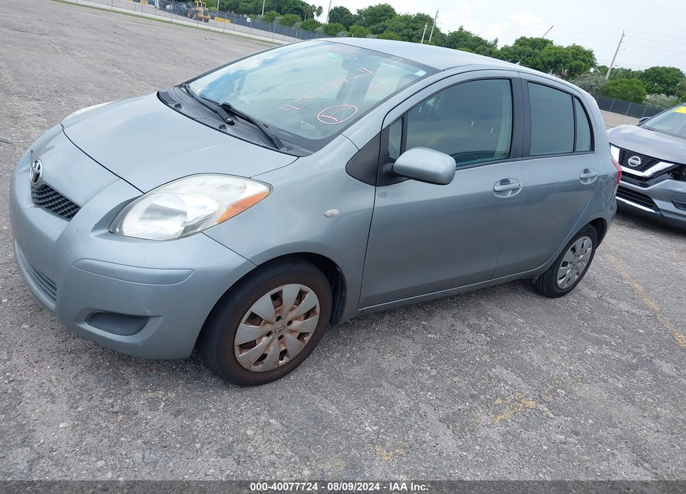 2011 TOYOTA YARIS VIN: JTDKT4K39B5329011