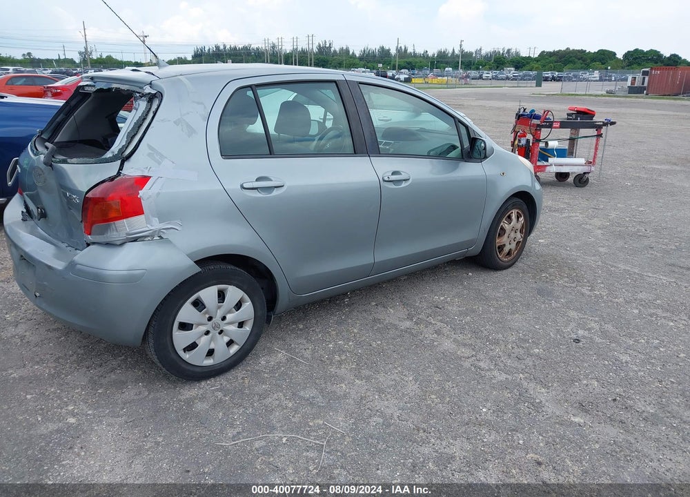 2011 TOYOTA YARIS VIN: JTDKT4K39B5329011