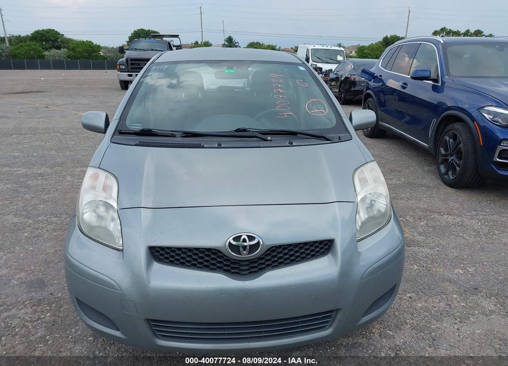 2011 TOYOTA YARIS VIN: JTDKT4K39B5329011