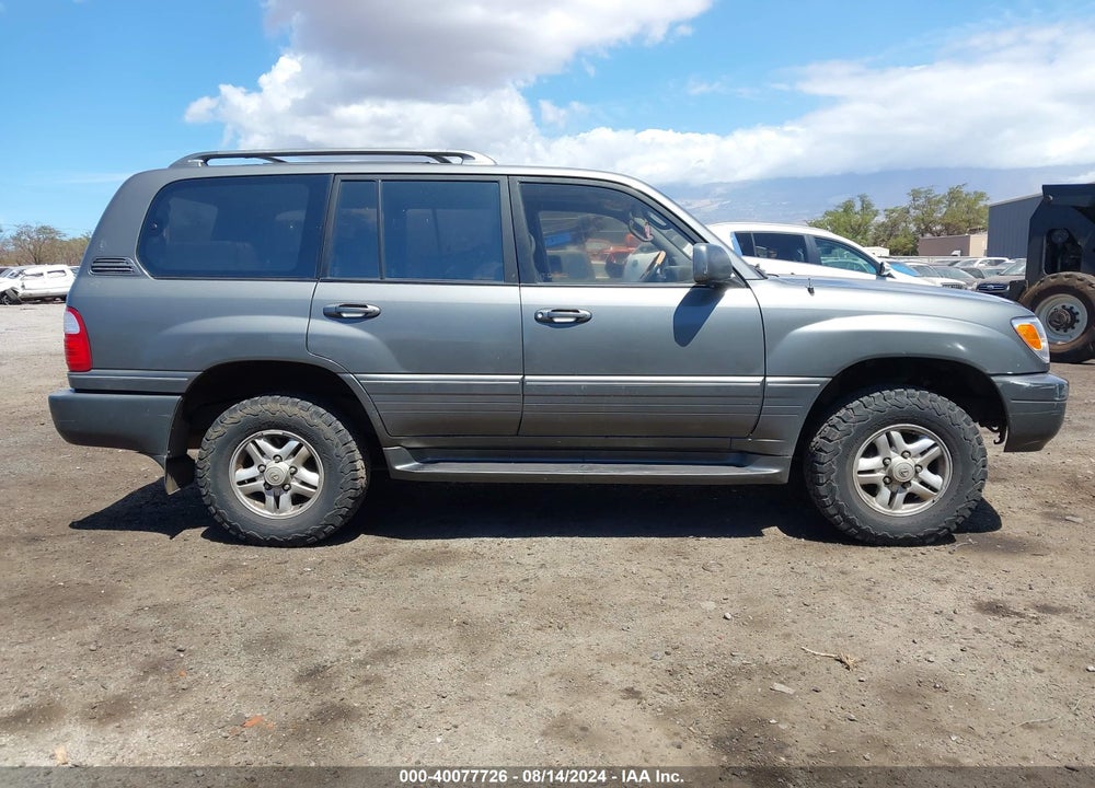 2000 LEXUS LX 470 VIN: JT6HT00W2Y0091080