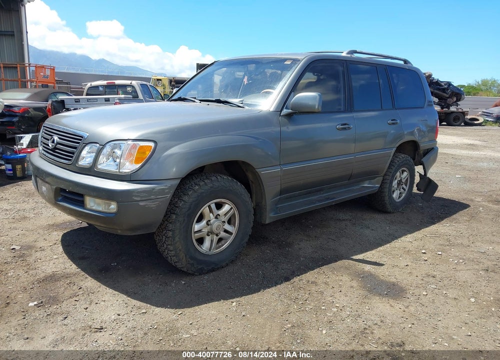 2000 LEXUS LX 470 VIN: JT6HT00W2Y0091080