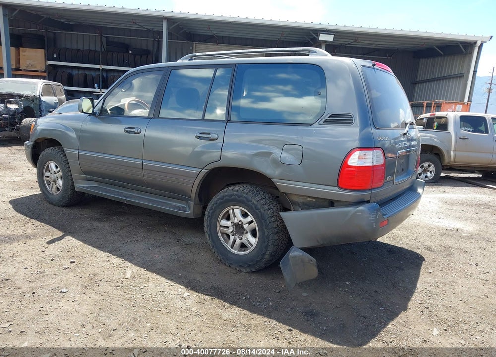 2000 LEXUS LX 470 VIN: JT6HT00W2Y0091080
