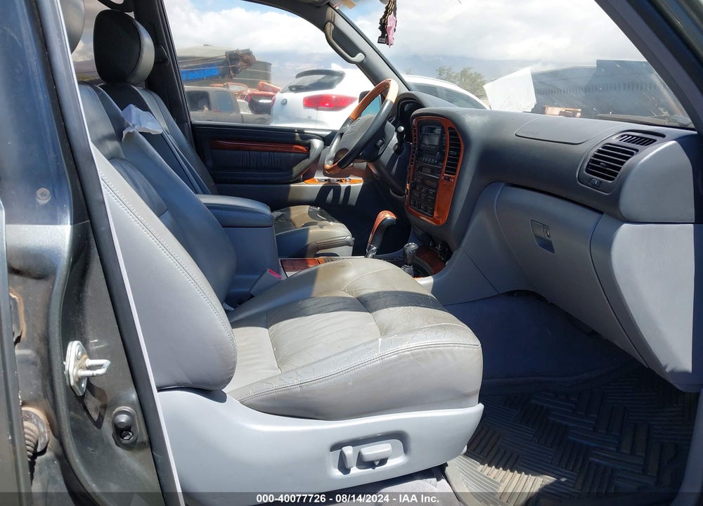 2000 LEXUS LX 470 VIN: JT6HT00W2Y0091080