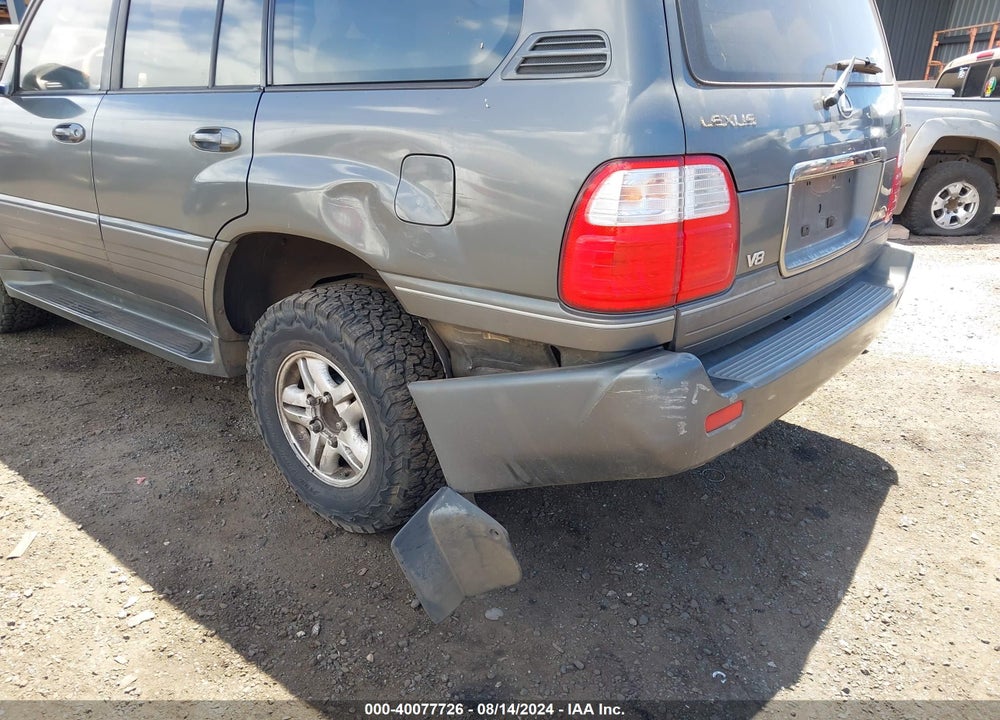 2000 LEXUS LX 470 VIN: JT6HT00W2Y0091080