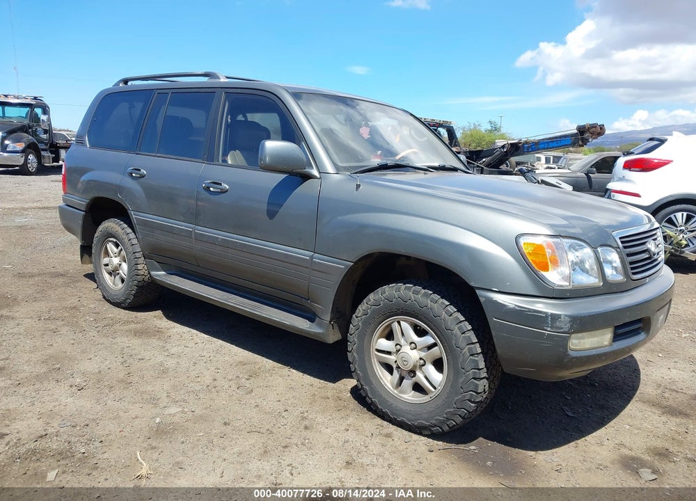 2000 LEXUS LX 470 VIN: JT6HT00W2Y0091080