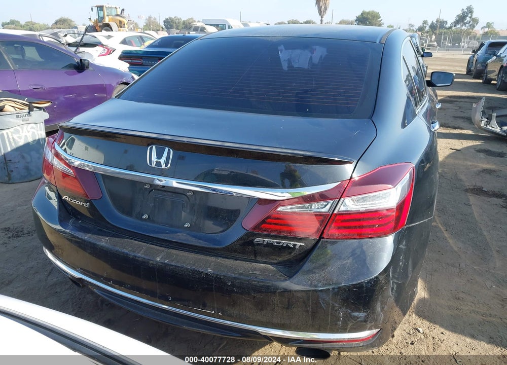 2016 HONDA ACCORD SPORT VIN: 1HGCR2F5XGA157011