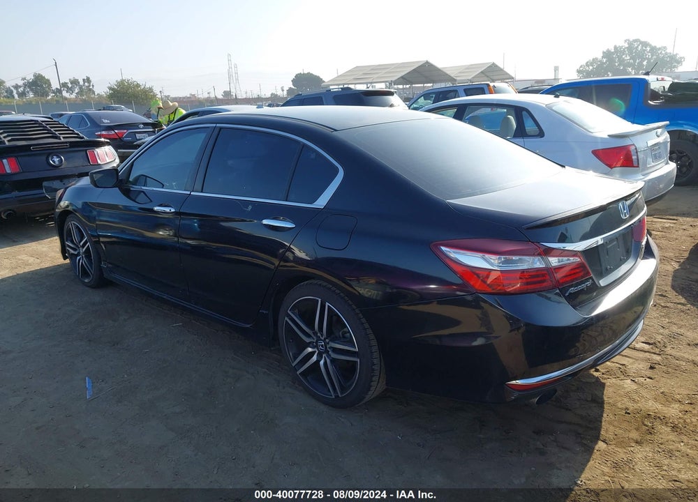 2016 HONDA ACCORD SPORT VIN: 1HGCR2F5XGA157011