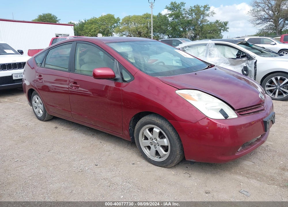 2004 TOYOTA PRIUS VIN: JTDKB20U540055485