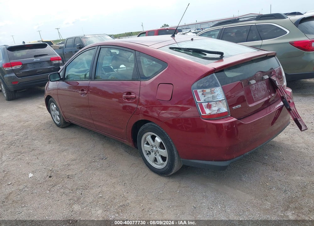 2004 TOYOTA PRIUS VIN: JTDKB20U540055485