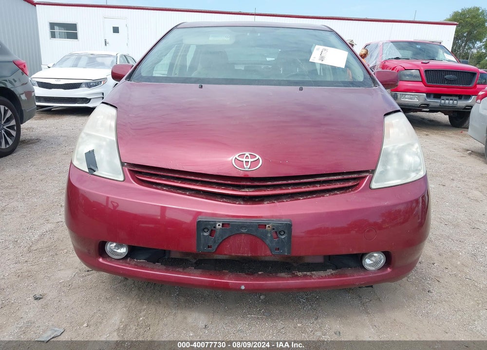 2004 TOYOTA PRIUS VIN: JTDKB20U540055485