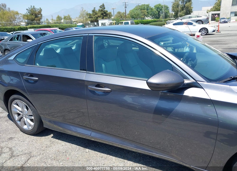 2019 HONDA ACCORD LX VIN: 1HGCV1F16KA123501