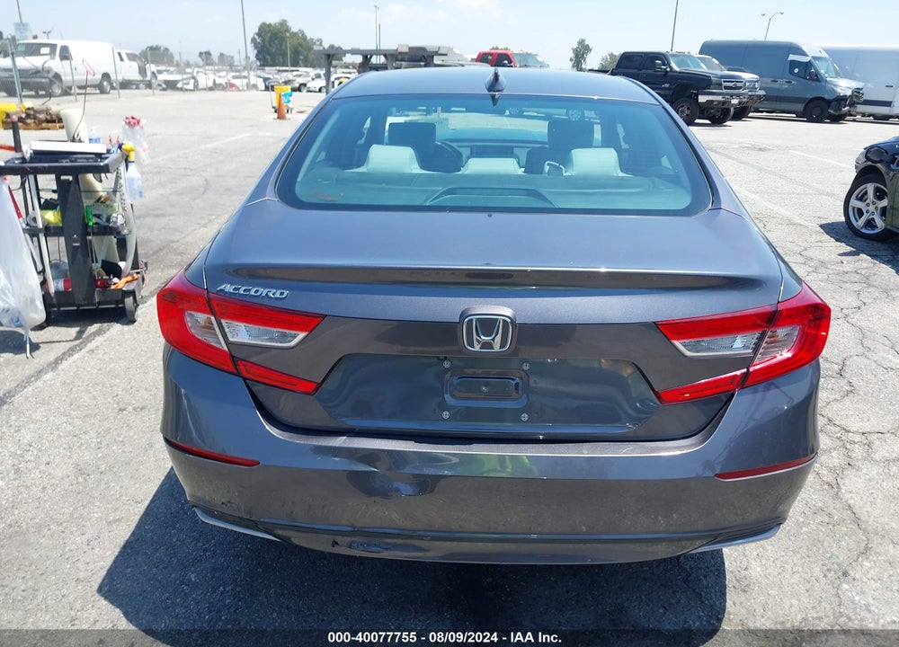 2019 HONDA ACCORD LX VIN: 1HGCV1F16KA123501