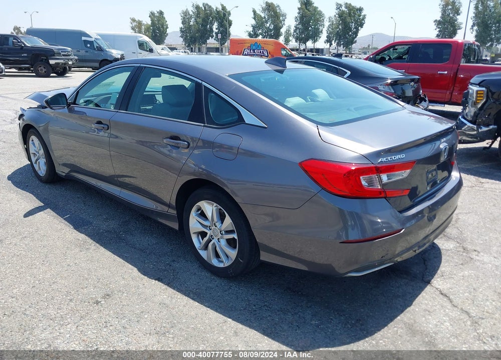 2019 HONDA ACCORD LX VIN: 1HGCV1F16KA123501