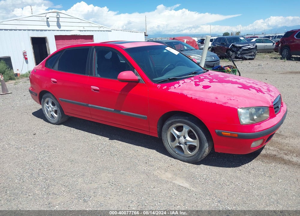 2001 HYUNDAI ELANTRA GT VIN: KMHDN55D11U027743
