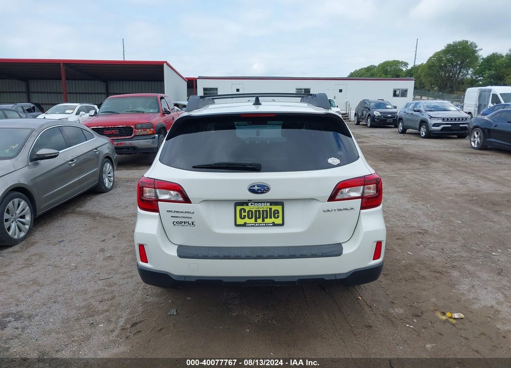 2016 SUBARU OUTBACK 2.5I LIMITED VIN: 4S4BSBLCXG3203714