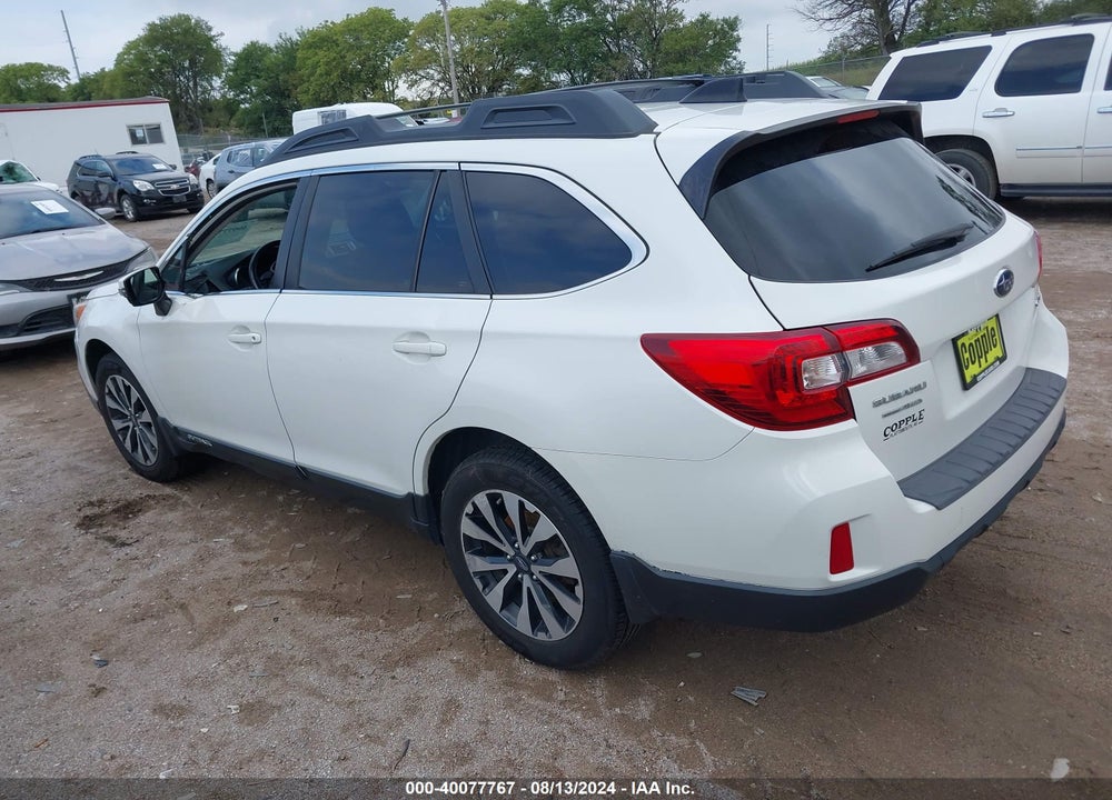 2016 SUBARU OUTBACK 2.5I LIMITED VIN: 4S4BSBLCXG3203714