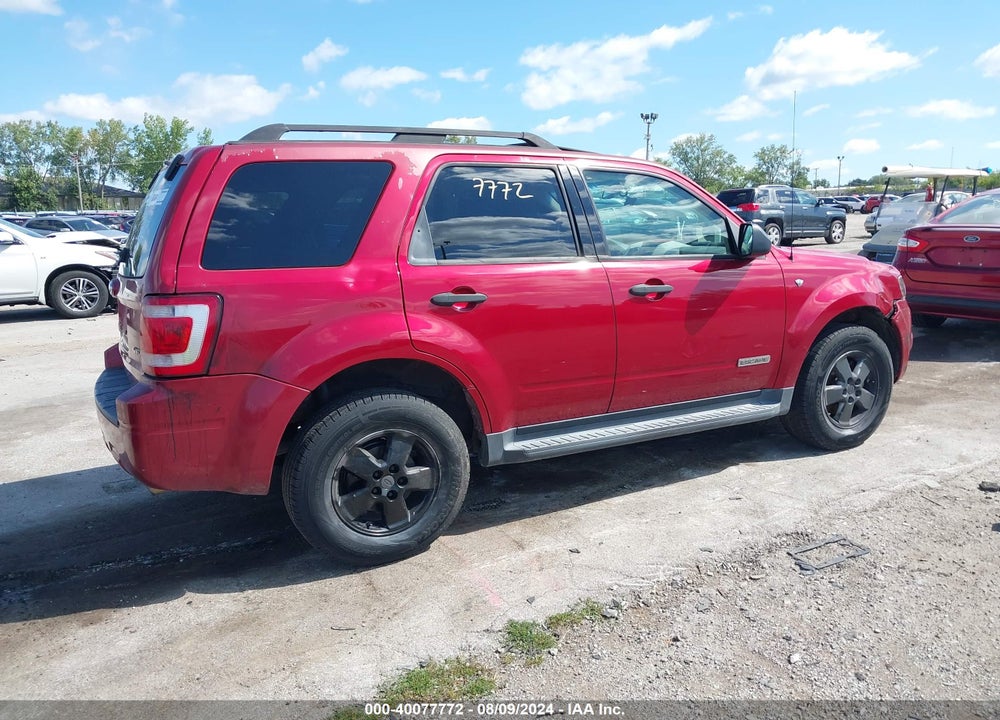2008 FORD ESCAPE XLT VIN: 1FMCU93178KC15042