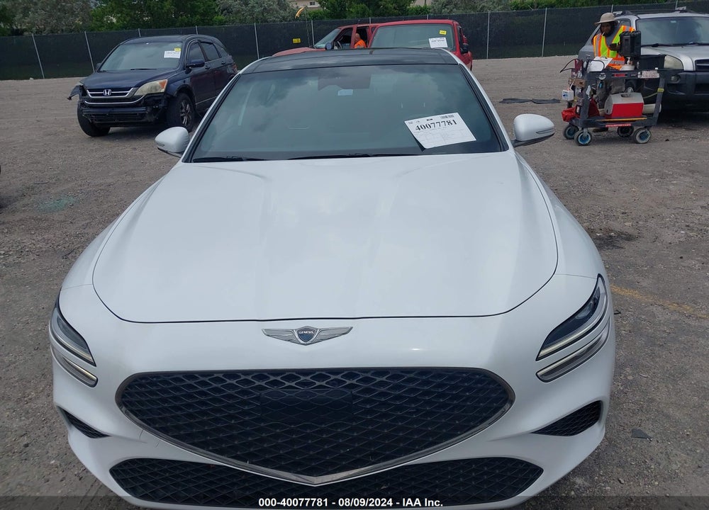 2022 GENESIS G70 3.3T AWD VIN: KMTG54TE4NU102806