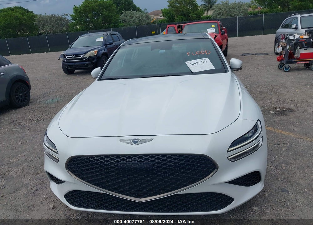 2022 GENESIS G70 3.3T AWD VIN: KMTG54TE4NU102806