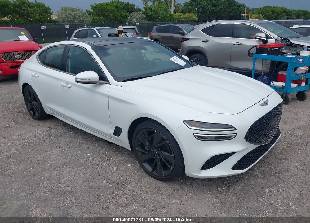 2022 GENESIS G70 3.3T AWD VIN: KMTG54TE4NU102806