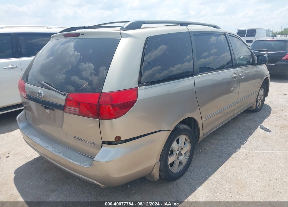 2004 TOYOTA SIENNA CE VIN: 5TDZA23C74S082382
