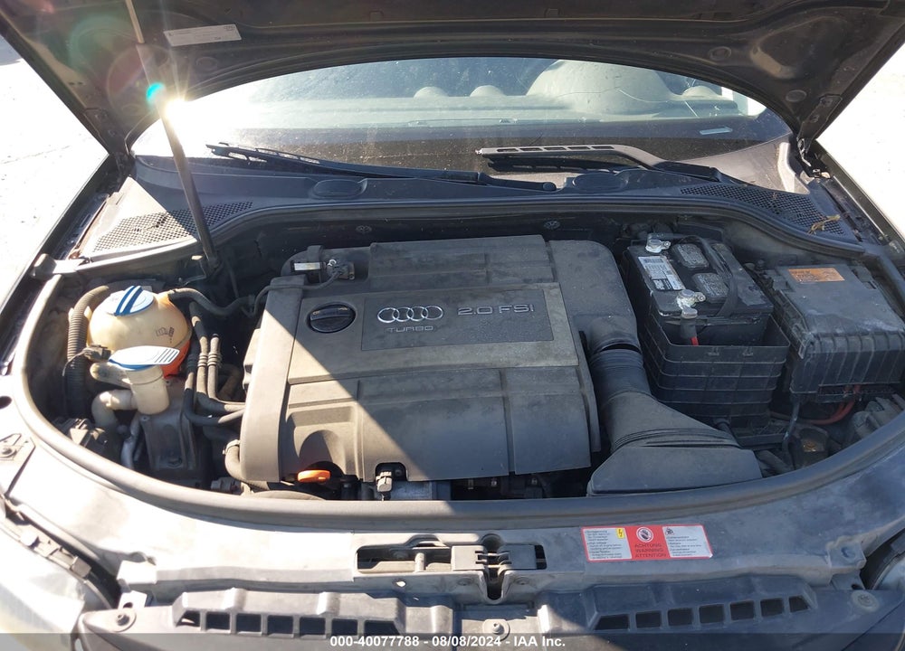 2007 AUDI A3 2.0T VIN: WAUHF78P17A027656