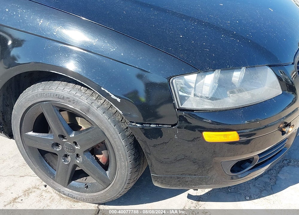 2007 AUDI A3 2.0T VIN: WAUHF78P17A027656