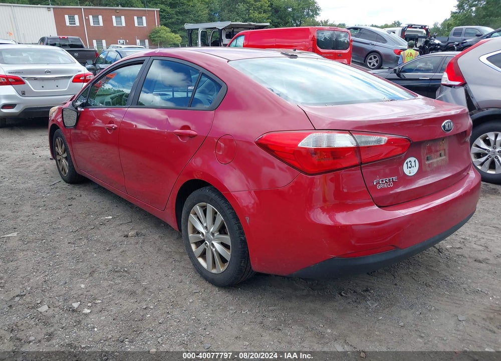 2014 KIA FORTE LX VIN: KNAFX4A65E5079740