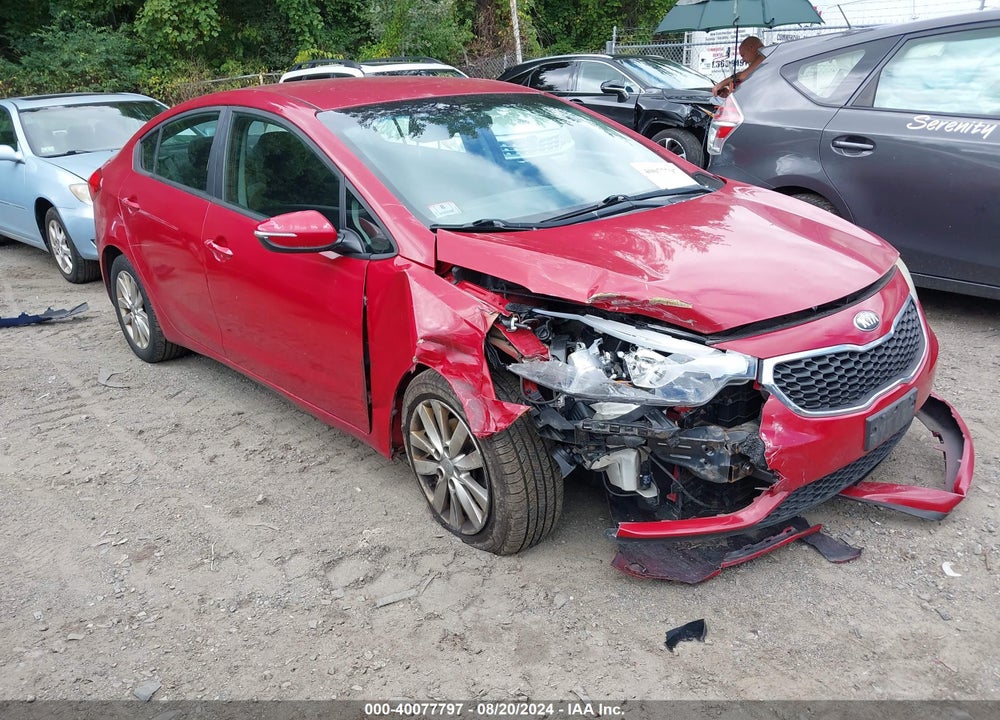 2014 KIA FORTE LX VIN: KNAFX4A65E5079740