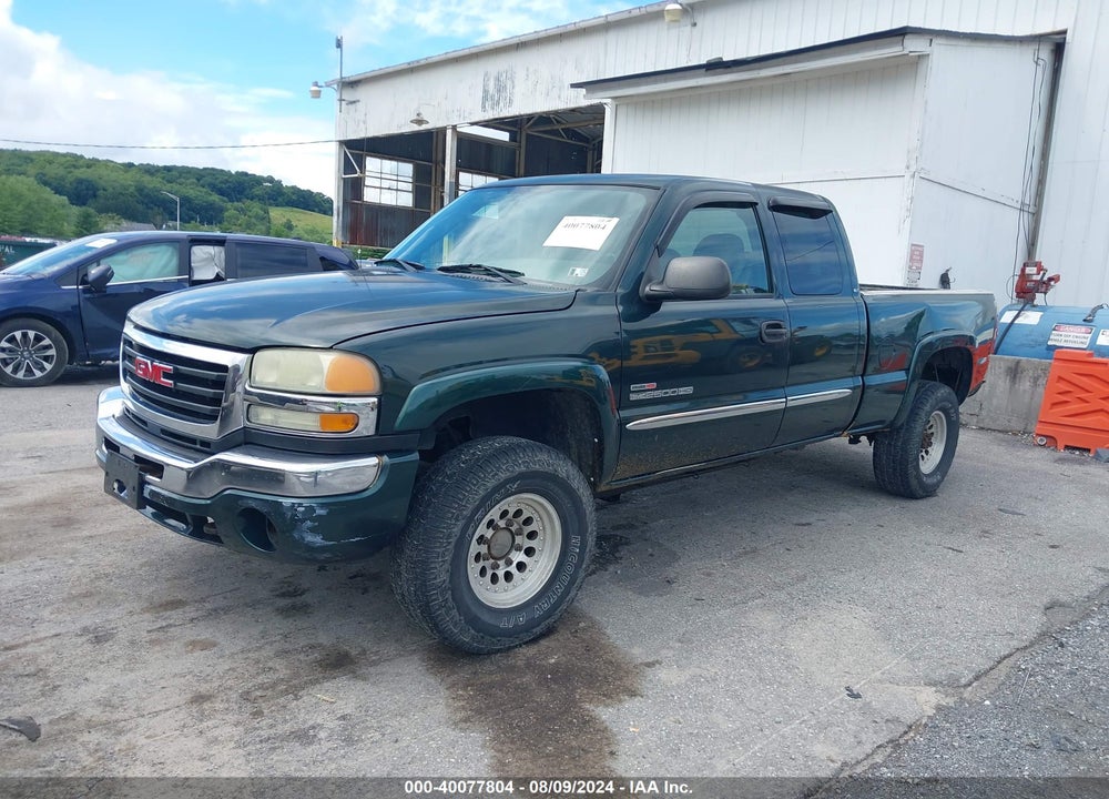 2004 GMC SIERRA 2500HD SLE VIN: 1GTHK29164E208056