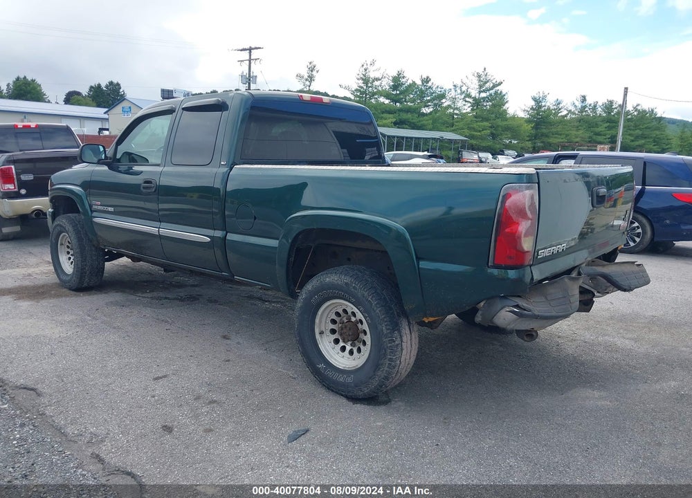 2004 GMC SIERRA 2500HD SLE VIN: 1GTHK29164E208056