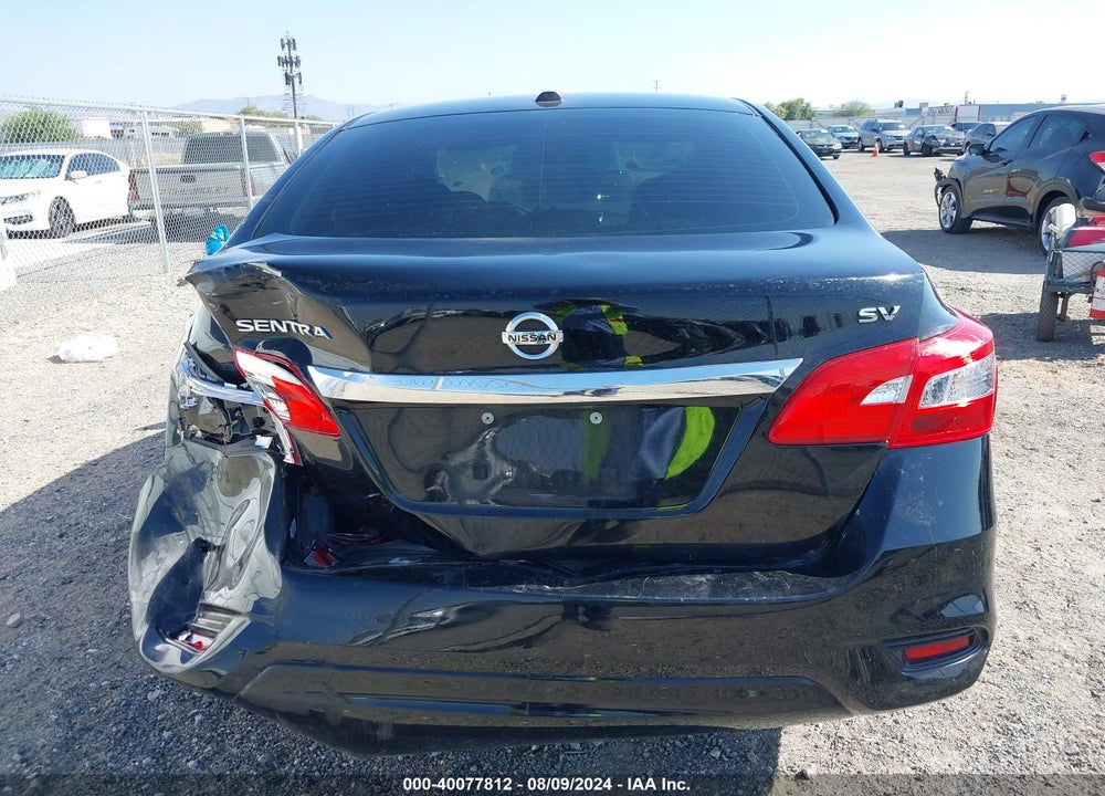2019 NISSAN SENTRA SV VIN: 3N1AB7AP2KY269759