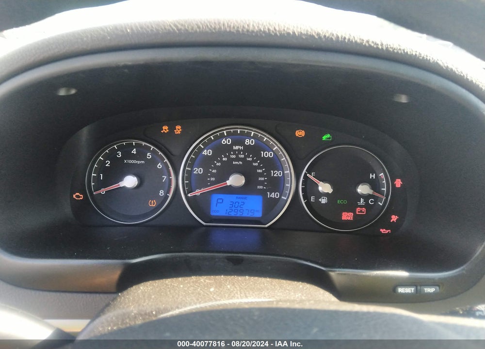 2012 HYUNDAI SANTA FE GLS VIN: 5XYZG3AB3CG139865