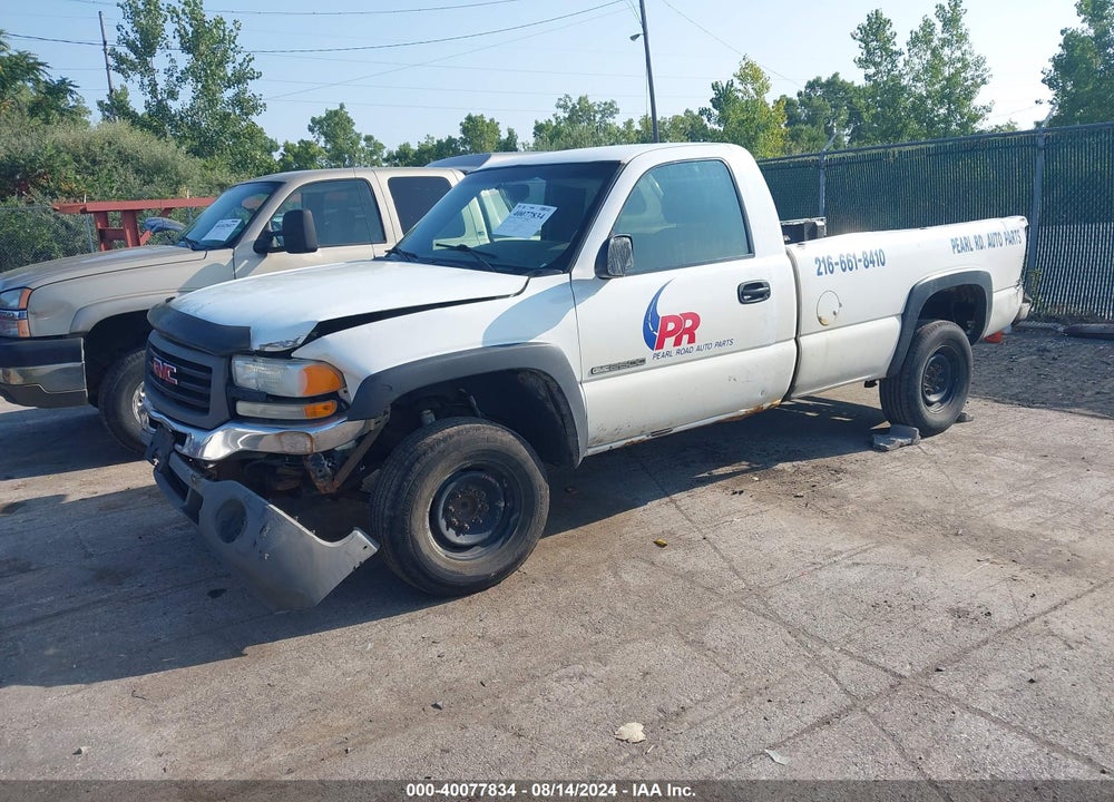2004 GMC SIERRA 2500 WORK TRUCK VIN: 1GTGC24U74Z194008