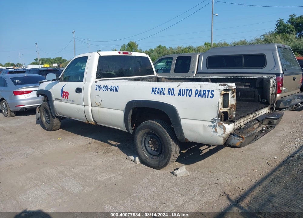 2004 GMC SIERRA 2500 WORK TRUCK VIN: 1GTGC24U74Z194008