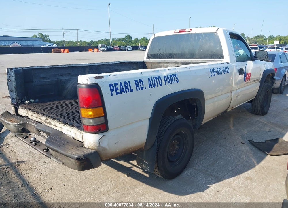 2004 GMC SIERRA 2500 WORK TRUCK VIN: 1GTGC24U74Z194008