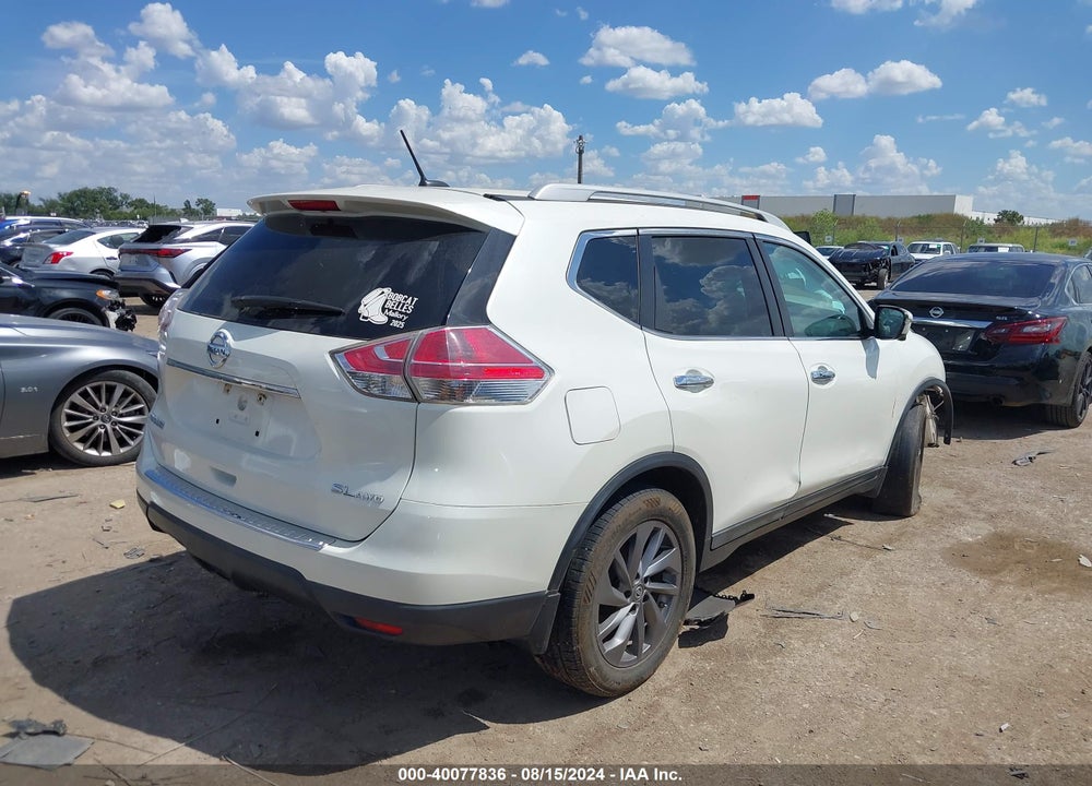 2016 NISSAN ROGUE SL VIN: 5N1AT2MV5GC759177