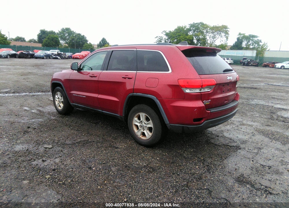2014 JEEP GRAND CHEROKEE LAREDO VIN: 1C4RJFAG8EC211794
