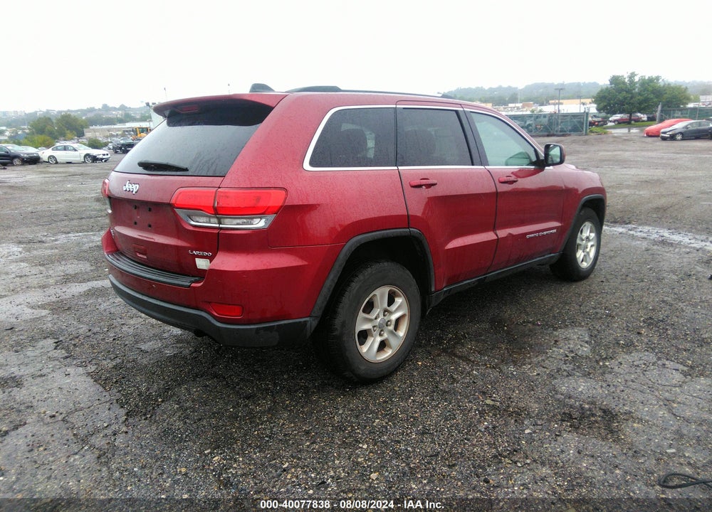 2014 JEEP GRAND CHEROKEE LAREDO VIN: 1C4RJFAG8EC211794