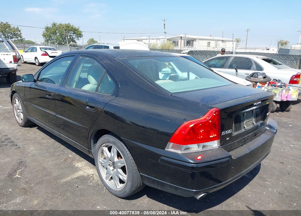 2006 VOLVO S60 2.5T VIN: YV1RS592662500948