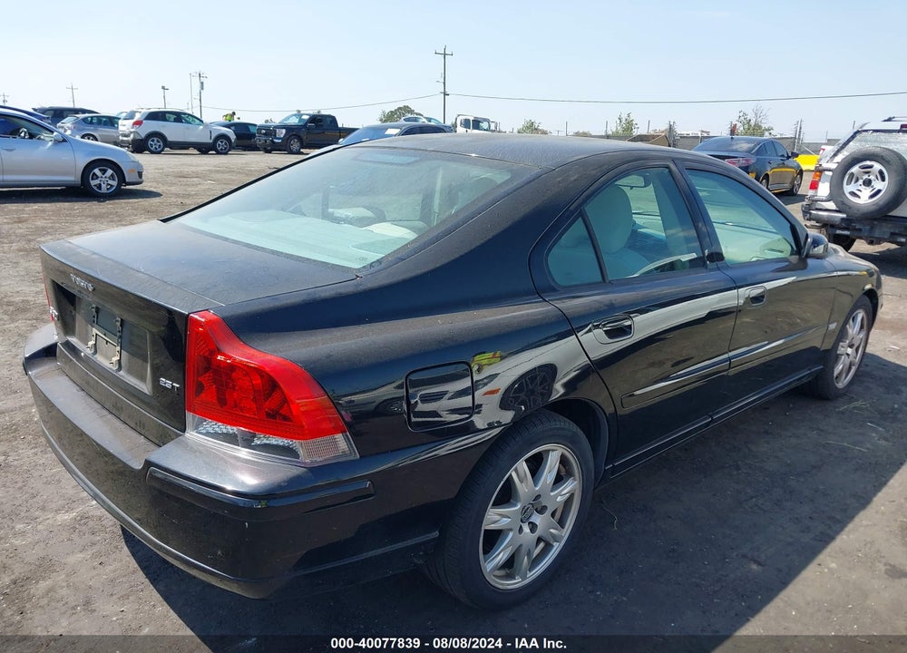 2006 VOLVO S60 2.5T VIN: YV1RS592662500948