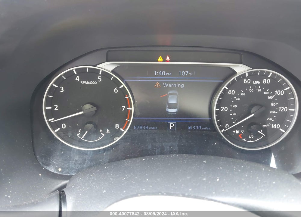2021 NISSAN ALTIMA SV FWD VIN: 1N4BL4DV2MN418524