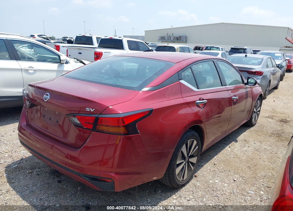 2021 NISSAN ALTIMA SV FWD VIN: 1N4BL4DV2MN418524