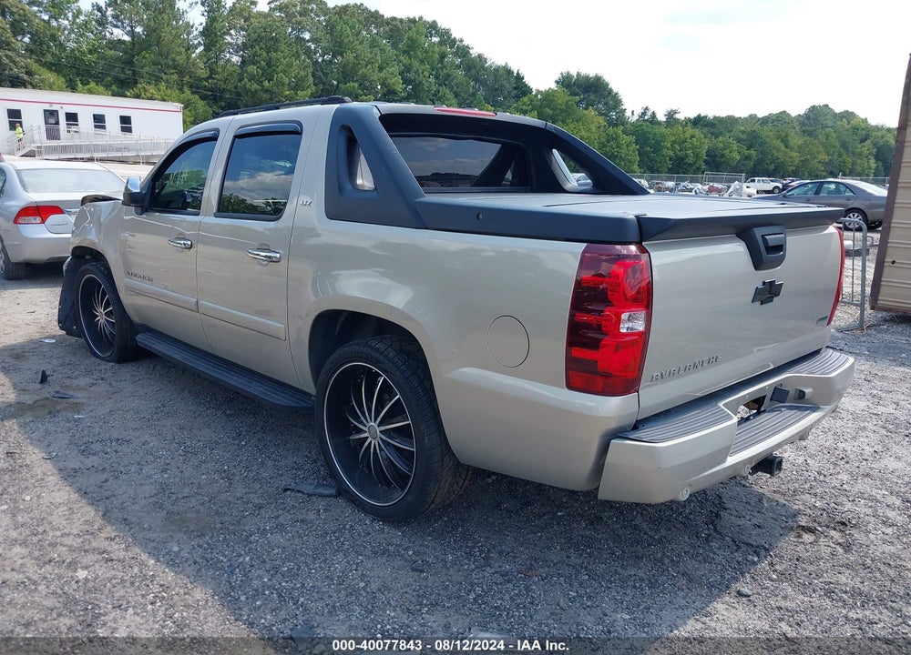 2007 CHEVROLET AVALANCHE 1500 LTZ VIN: 3GNEC12027G188341